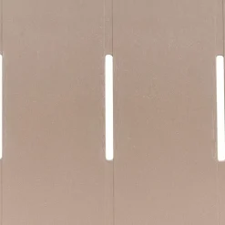 Tuintafels-Beliani BARTICA - Tuintafel - Bruin - 154 x 84 cm - Synthetisch materiaal