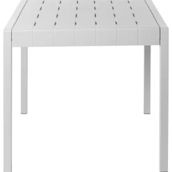 Tuintafels-Beliani BARTICA - Tuintafel - Grijs - 81 x 84 cm - Synthetisch materiaal