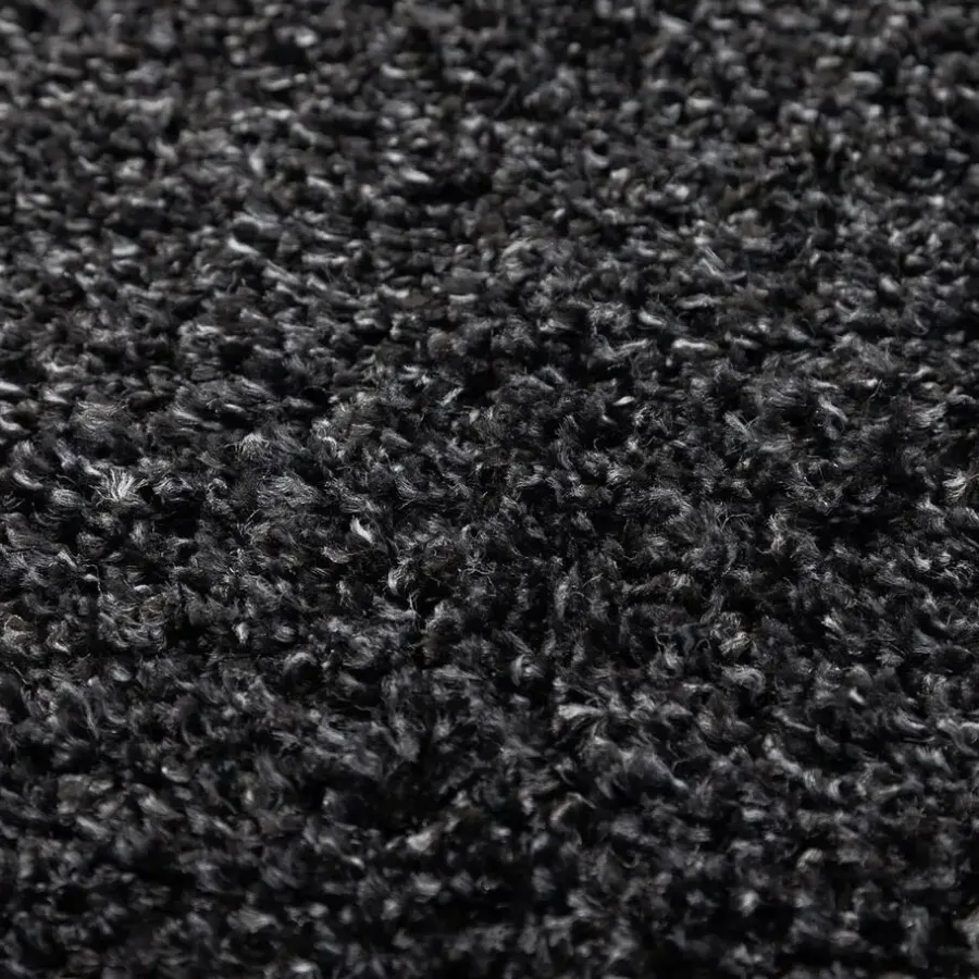 Hoogpolige Vloerkleden-Muratap Basic Shaggy vloerkleed Antraciet Hoogpolig - 160x230 CM