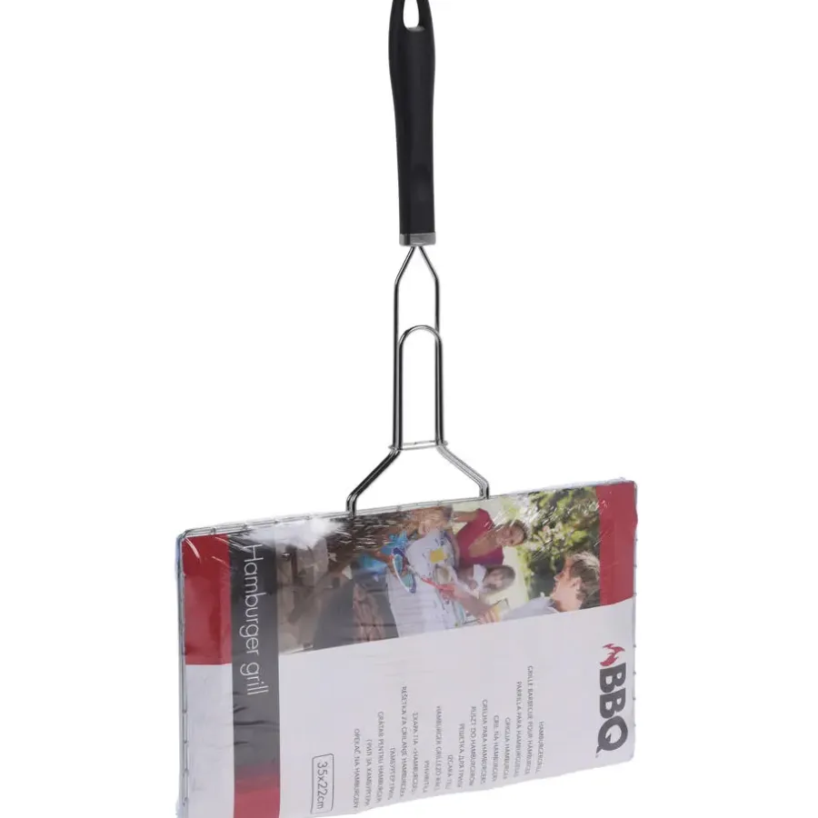 Barbecues En Accessoires-BBQ Collection Grill klem - voor hamburger - 60 cm