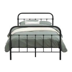 Twijfelaars-Leen Bakker Bed Anne - mat antraciet - 120x200 cm