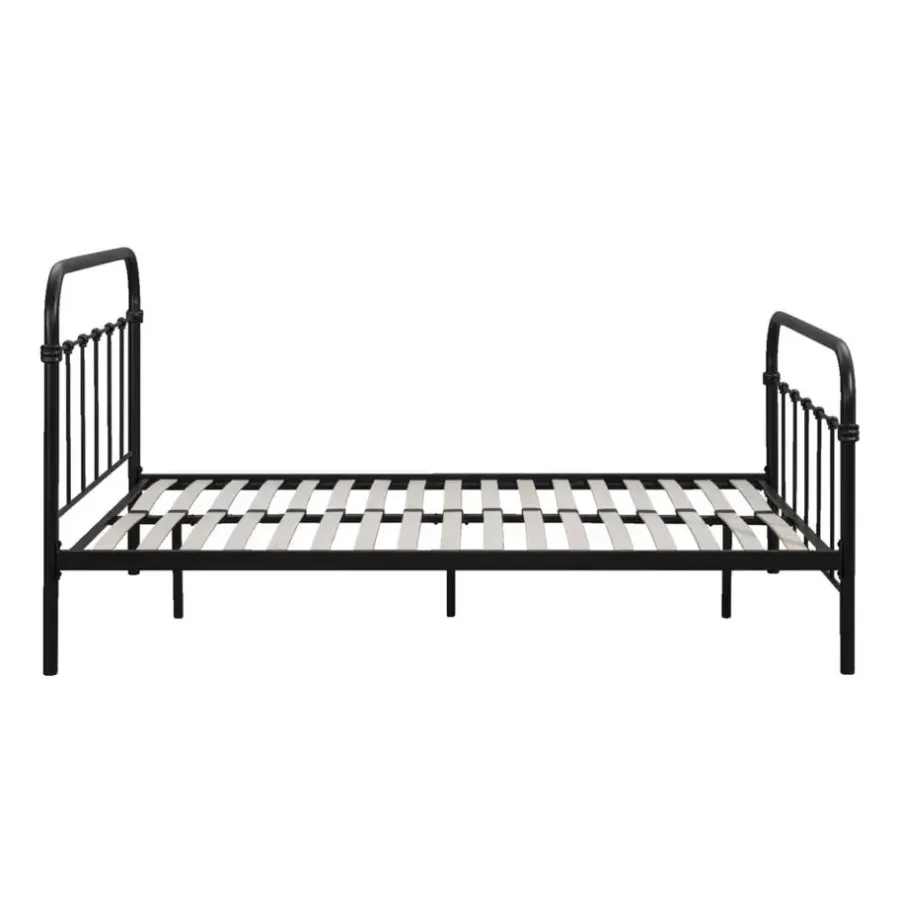 Twijfelaars-Leen Bakker Bed Anne - mat antraciet - 120x200 cm