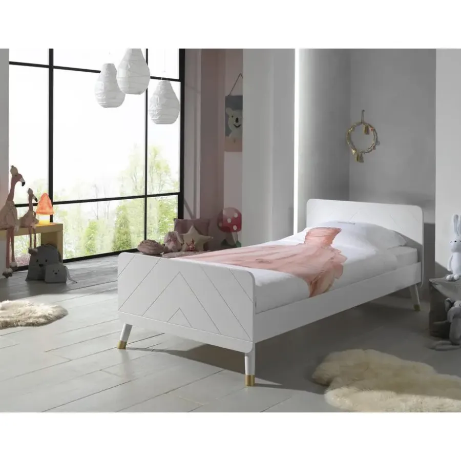 Vipack Bed Billy 90x200 - wit