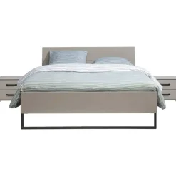 Leen Bakker Bed Dex - greige - 180x200 cm