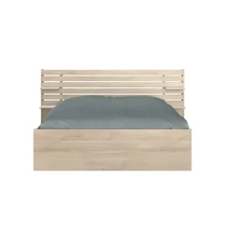 Leen Bakker Bed Evi - eikenkleur - 160x200 cm