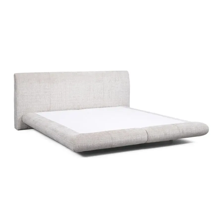 2-Persoons Bedden-Leen Bakker Bed Gio - greige - 160x200 cm