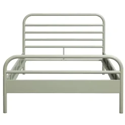 Leen Bakker Bed Jada metaal - groen - 90x200 cm