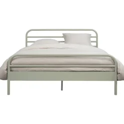 Leen Bakker Bed Jada metaal - groen - 140x200 cm