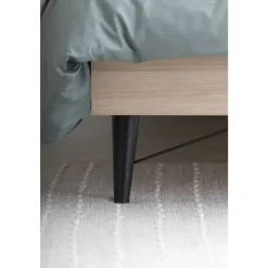Leen Bakker Bed Kansas - eikenkleur - 180x200 cm