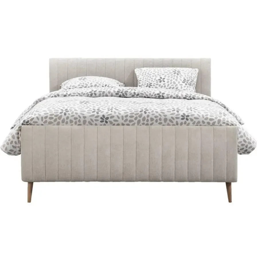 Leen Bakker Bed Lieke - ecru - 140x200 cm
