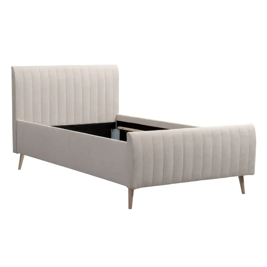 Twijfelaars-Leen Bakker Bed Lieke - ecru - 120x200 cm