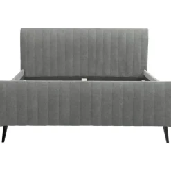 Leen Bakker Bed Lieke - grijs/groen - 180x200 cm