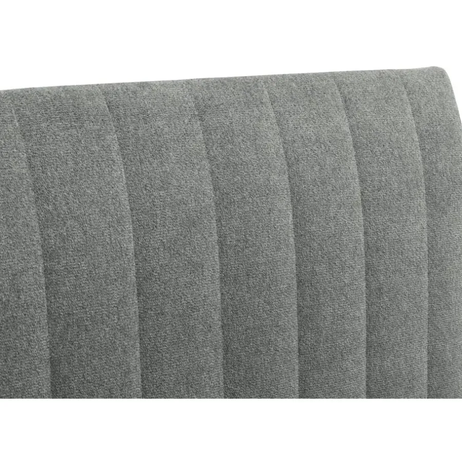 Leen Bakker Bed Lieke - grijs/groen - 140x200 cm