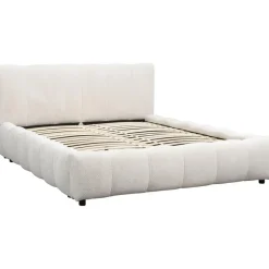 2-Persoons Bedden|Twijfelaars-Leen Bakker Bed Maudy - ecru - 140x200 cm