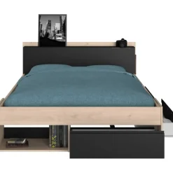 Parisot Bed Most 160x200cm - eik/zwart