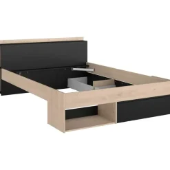 Parisot Bed Most 160x200cm - eik/zwart
