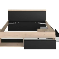 Parisot Bed Most 160x200cm - eik/zwart