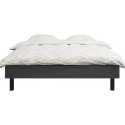 2-Persoons Bedden-Leen Bakker Bed Nova - grafietkleur - 160x200 cm