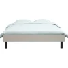 Leen Bakker Bed Nova - kiezelkleur - 180x200 cm