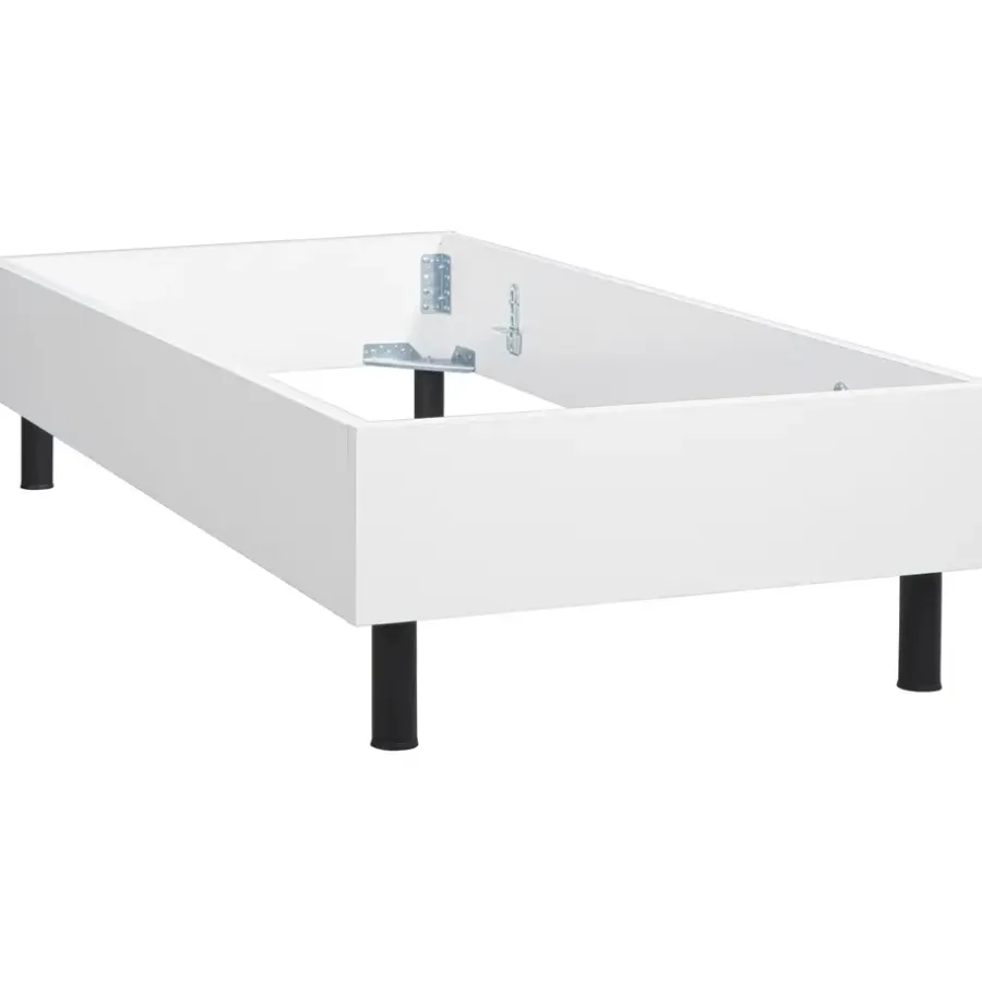 Leen Bakker Bed Nova Comfort - wit - 90x200 cm