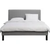 Leen Bakker Bed Stijn - grijs - 160x200 cm