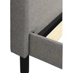 Leen Bakker Bed Stijn - grijs - 160x200 cm