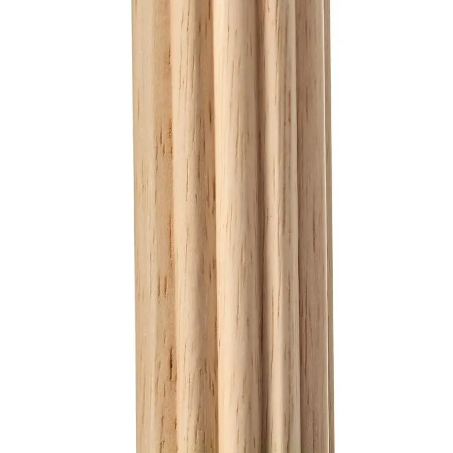 Tafellampen-Leen Bakker BELESSA - Tafellamp - Lichtbeige - Rubberhout