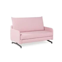 Beliani BELFAST - Slaapbank - Roze - Polyester