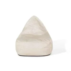 Beliani Zitzak DROP - Beige synthetisch materiaal
