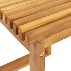Beliani BELLANO - Balkonset - Lichthout - Acaciahout