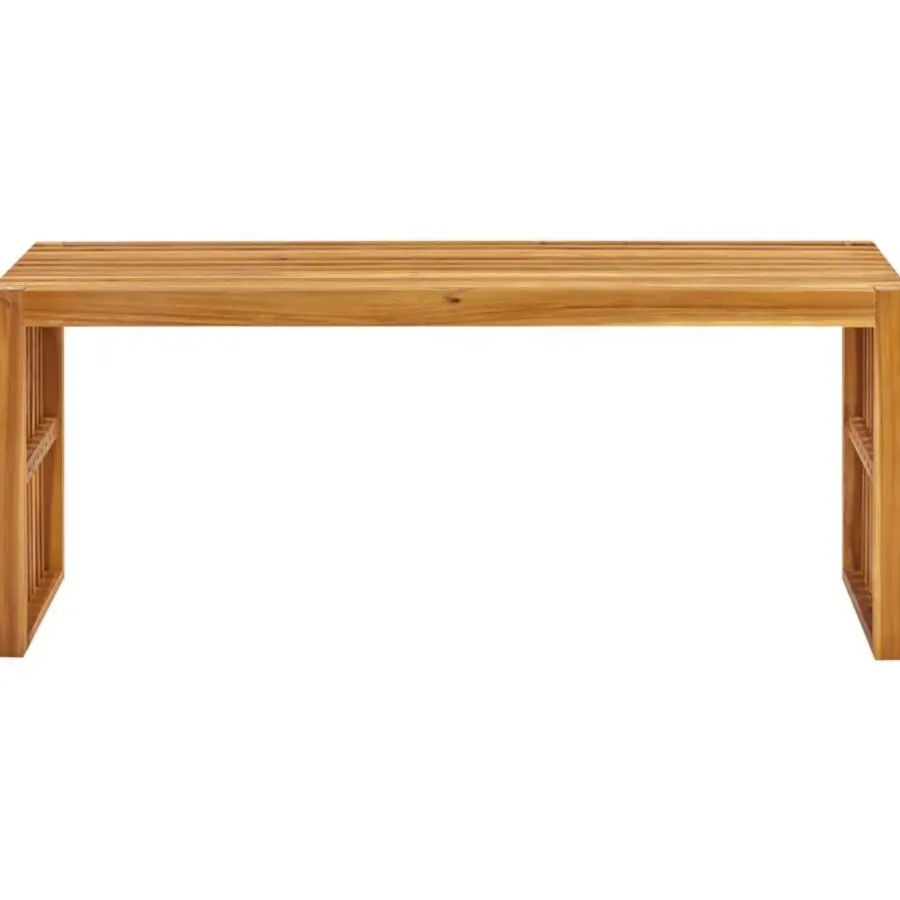 Beliani BELLANO - Tuinset 6-zits - Lichthout - Acaciahout