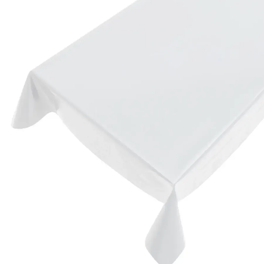 Tafelzeilen-Bellatio Design Tafelzeil - wit - 140 x 245 cm
