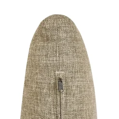 Beliani BELSITO - Ligstoel - Taupe - Rotan