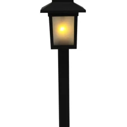 Ben Tools Prikspot - solar tuinverlichting - vlameffect - 34 cm