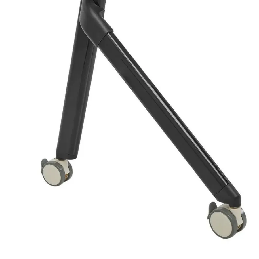 Beliani BENDI - Inklapbaar bureau - Lichthout/Zwart - 160 x 60 cm - Staal