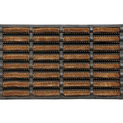 Benson Deurmat - rubber met kokos borstels - 40 x 60 cm - buiten