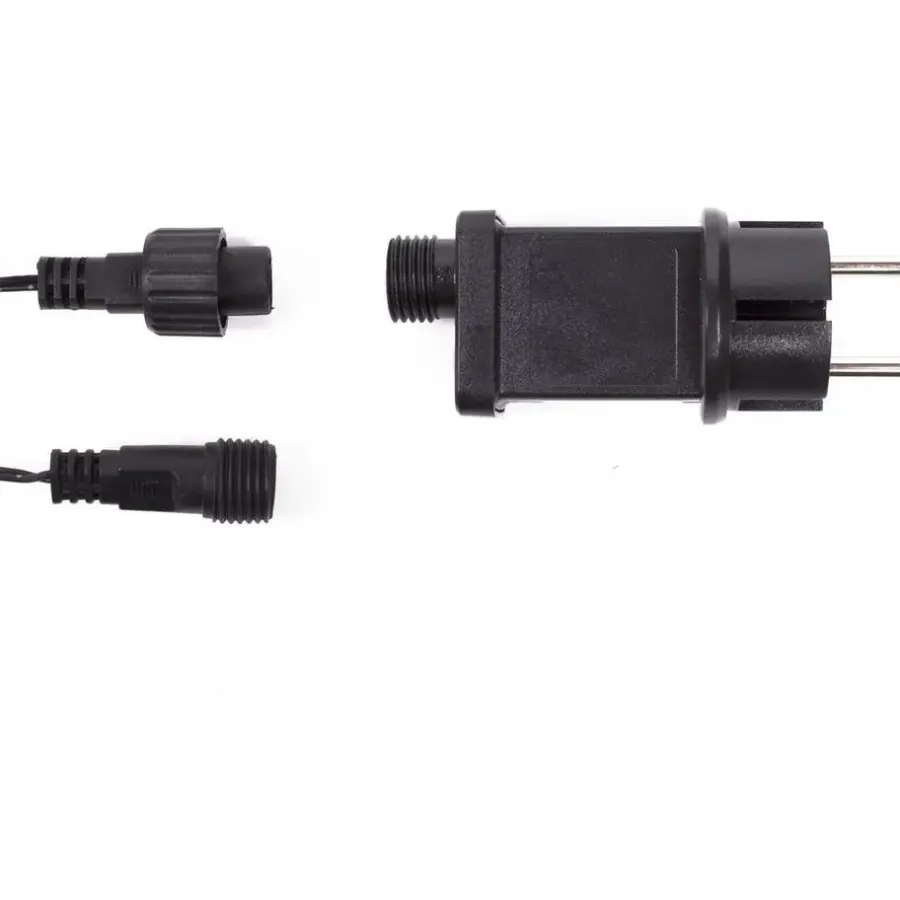 Buitenverlichting|Lichtsnoeren-Benson Lichtsnoer - LED - 10 lampen - 700 cm - warm wit - timer