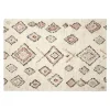 Interieur05 Berber Vloerkleed Hoogpolig Wit- Ikat - - 160 x 230 cm