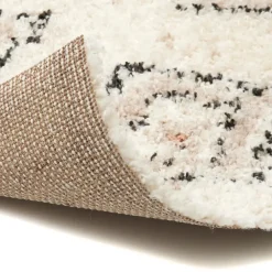 Interieur05 Berber Vloerkleed Hoogpolig Wit- Ikat - - 160 x 230 cm