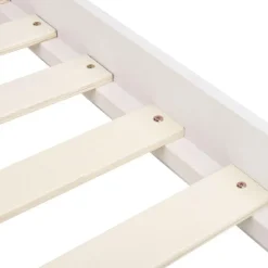 Twijfelaars-Beliani BERRIC - Tweepersoonsbed - Wit - 140 x 200 cm - MDF