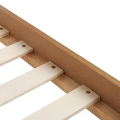 Beliani BERRIC - Tweepersoonsbed - Lichthout - 140 x 200 cm - MDF