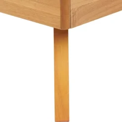 Beliani BERRIC - Tweepersoonsbed - Lichthout - 140 x 200 cm - MDF