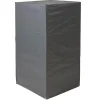 Merkloos Beschermhoes voor stapelstoelen - grijs - 140 x 70 cm