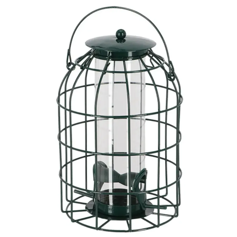 Best for Birds Selectieve zaadsilo Mees - staal - 16 x 24 cm