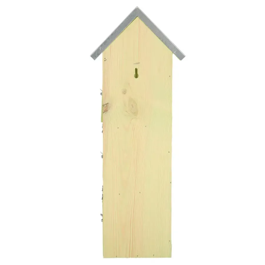 Best for Birds Vogelhuisje - mussenflat - hout - 51 x 19 cm