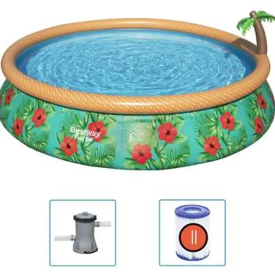 Zwembaden En Accessoires-Bestway - Opblaasbaar Zwembad - PVC