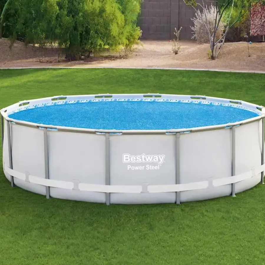 Zwembaden En Accessoires-Bestway - Solarzwembadhoes - Blauw - Polyetheen - 427 cm