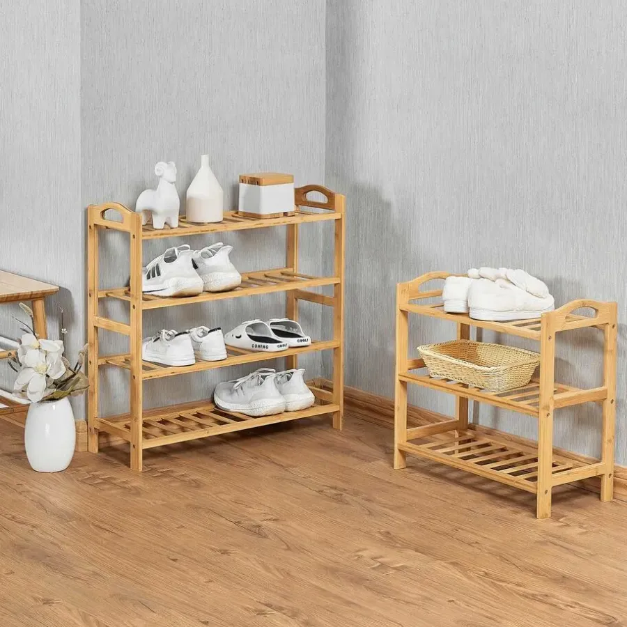 Emob Exclusive Bijzetrekje Celie - 53x25x50cm - bamboehout
