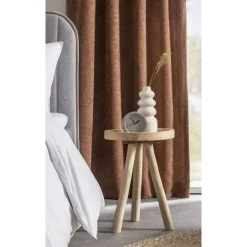 Leen Bakker Bijzettafel Damon - naturel - 50xØ35 cm