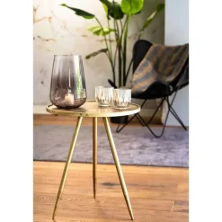 Light & Living Bijzettafel Envira - Antiek Goud - Ø39,5cm